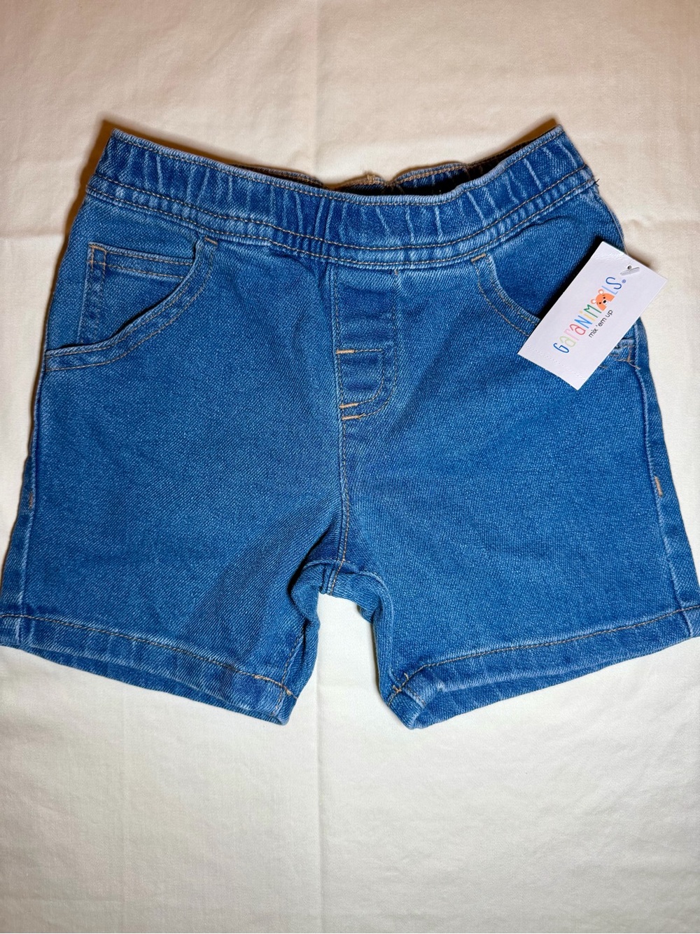 Garanimals Blue Denim Pull-On Shorts for Kids